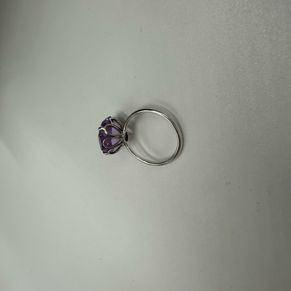 TIFFANY & CO Sparkler Amethyst Sz 7 with COA - Picture 3 of 11